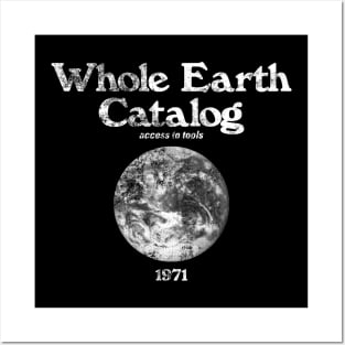 Whole Earth Catalog 1971 Posters and Art